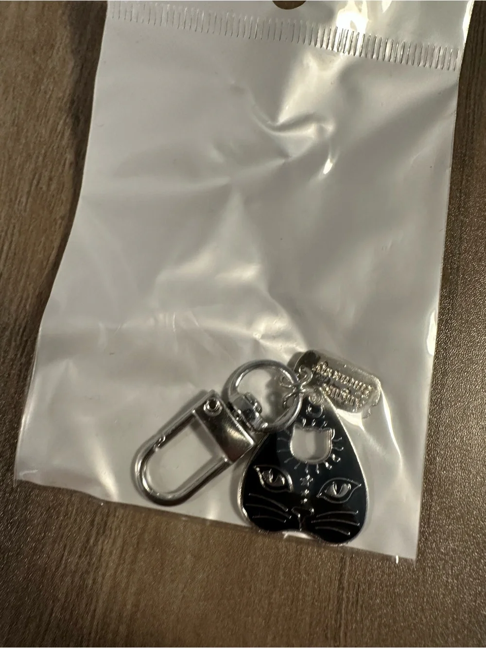 Quija Planchette Keychain Clips x2 New